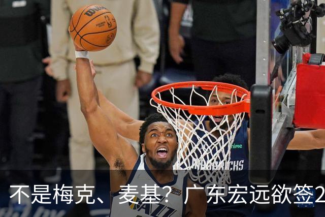 不是梅克、麦基？广东宏远欲签2米08辽宁旧将，病急乱投医？
